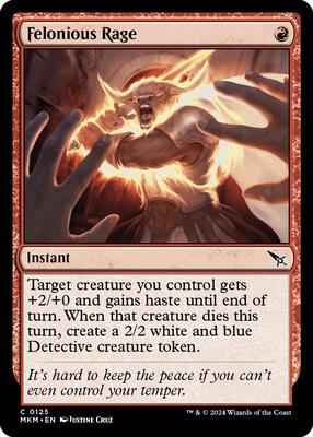 Magic: The Gathering - Murders at Karlov Manor - Felonious Rage - Foil
