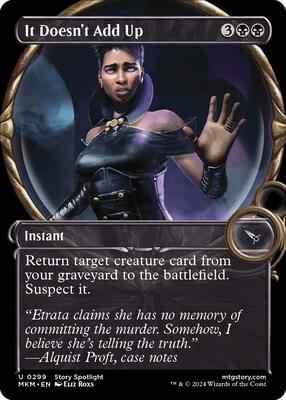 Magic: The Gathering - Murders at Karlov Manor - It Doesn't Add Up (Showcase) - Normal