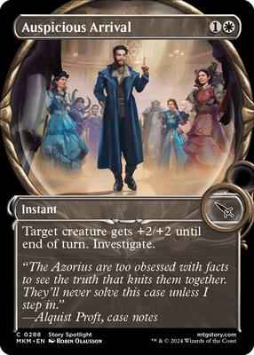 Magic: The Gathering - Murders at Karlov Manor - Auspicious Arrival (Showcase) - Normal