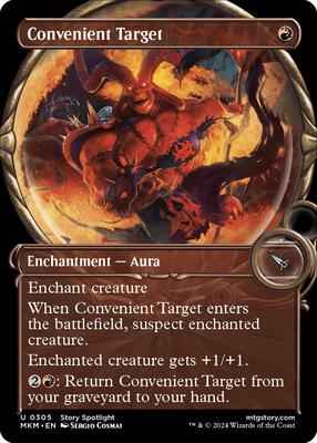 Magic: The Gathering - Murders at Karlov Manor - Convenient Target (Showcase) - Foil