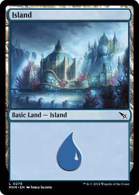 Magic: The Gathering - Murders at Karlov Manor - Island (0279) - Foil