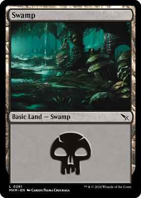 Magic: The Gathering - Murders at Karlov Manor - Swamp (0281) - Normal
