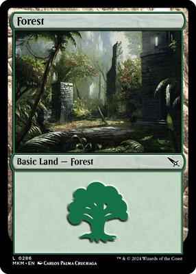 Magic: The Gathering - Murders at Karlov Manor - Forest (0286) - Normal