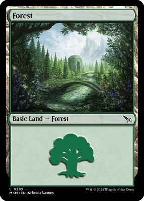 Magic: The Gathering - Murders at Karlov Manor - Forest (0285) - Normal