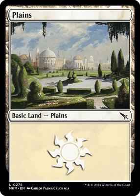Magic: The Gathering - Murders at Karlov Manor - Plains (0278) - Normal