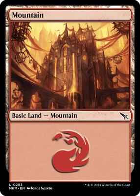 Magic: The Gathering - Murders at Karlov Manor - Mountain (0283) - Normal