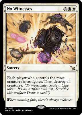 Magic: The Gathering - Murders at Karlov Manor - No Witnesses - Normal