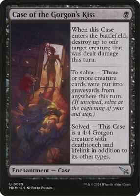 Magic: The Gathering - Murders at Karlov Manor - Case of the Gorgon's Kiss (a) - Foil
