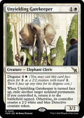 Magic: The Gathering - Murders at Karlov Manor - Unyielding Gatekeeper - Normal
