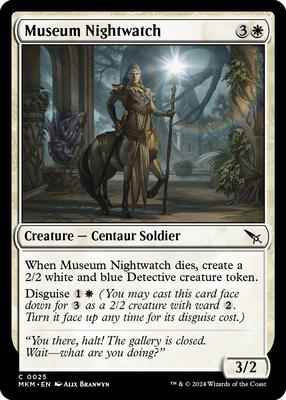 Magic: The Gathering - Murders at Karlov Manor - Museum Nightwatch - Normal