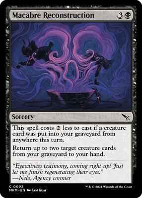 Magic: The Gathering - Murders at Karlov Manor - Macabre Reconstruction - Foil