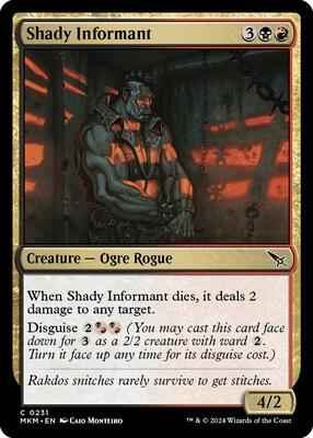 Magic: The Gathering - Murders at Karlov Manor - Shady Informant (FRENCH) - Normal