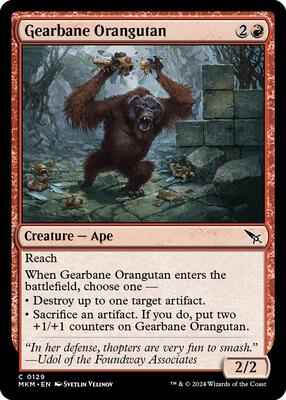 Magic: The Gathering - Murders at Karlov Manor - Gearbane Orangutan (FRENCH) - Normal
