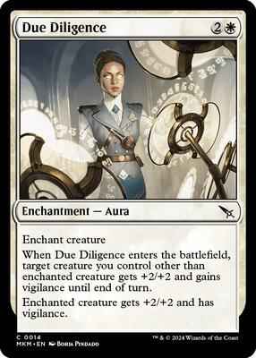 Magic: The Gathering - Murders at Karlov Manor - Due Diligence - Foil