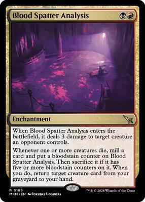 Magic: The Gathering - Murders at Karlov Manor - Blood Spatter Analysis - Normal
