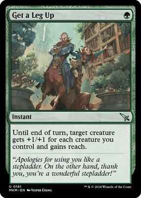 Magic: The Gathering - Murders at Karlov Manor - Get a Leg Up - Normal