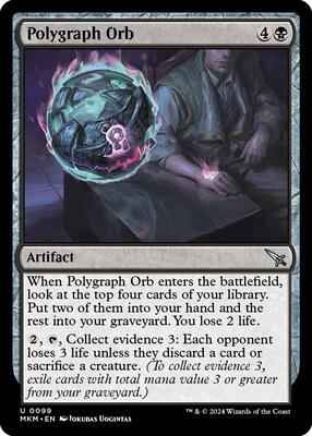 Magic: The Gathering - Murders at Karlov Manor - Polygraph Orb - Foil