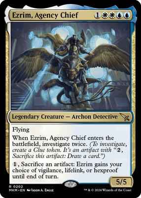 Magic: The Gathering - Murders at Karlov Manor - Ezrim, Agency Chief - Normal