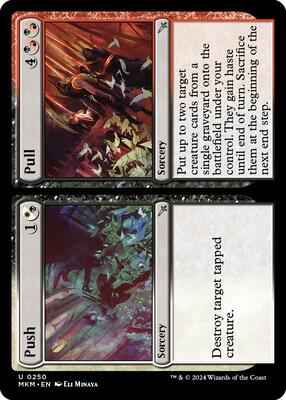 Magic: The Gathering - Murders at Karlov Manor - Push // Pull - Normal