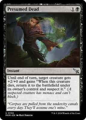 Magic: The Gathering - Murders at Karlov Manor - Presumed Dead - Normal
