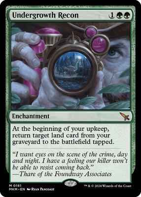 Magic: The Gathering - Murders at Karlov Manor - Undergrowth Recon (FRENCH) - Normal