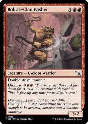 Magic: The Gathering - Murders at Karlov Manor - Bolrac-Clan Basher - Normal