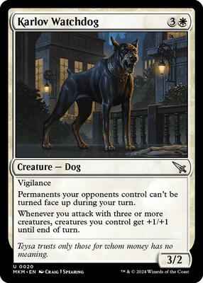 Magic: The Gathering - Murders at Karlov Manor - Karlov Watchdog - Normal