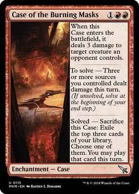 Magic: The Gathering - Murders at Karlov Manor - Case of the Burning Masks - Foil