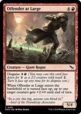 Magic: The Gathering - Murders at Karlov Manor - Offender at Large - Foil