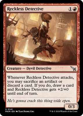 Magic: The Gathering - Murders at Karlov Manor - Reckless Detective - Normal