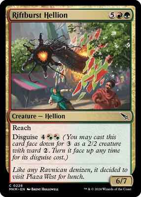 Magic: The Gathering - Murders at Karlov Manor - Riftburst Hellion - Normal