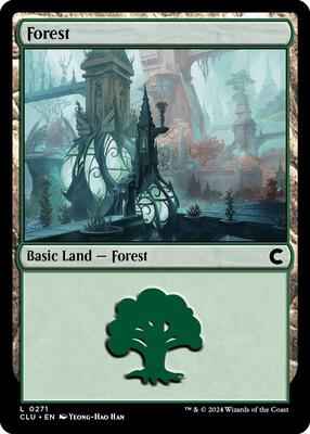 Magic: The Gathering - Ravnica: Clue Edition - Forest (0271) - Normal