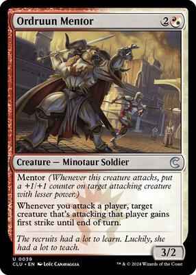 Magic: The Gathering - Ravnica: Clue Edition - Ordruun Mentor - Normal
