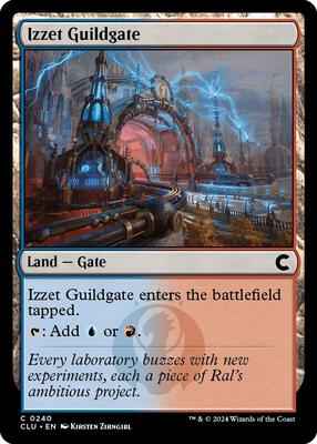 Magic: The Gathering - Ravnica: Clue Edition - Izzet Guildgate - Normal