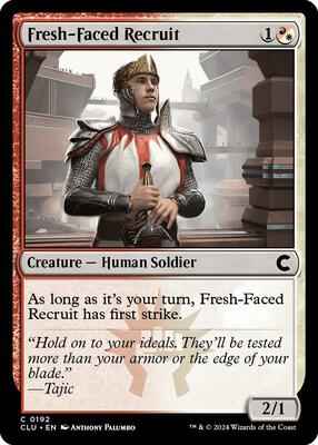 Magic: The Gathering - Ravnica: Clue Edition - Fresh-Faced Recruit - Normal