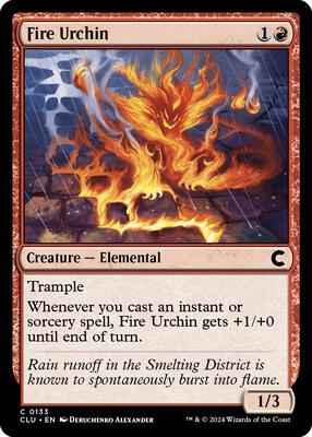 Magic: The Gathering - Ravnica: Clue Edition - Fire Urchin - Normal