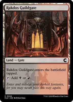 Magic: The Gathering - Ravnica: Clue Edition - Rakdos Guildgate - Normal