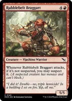 Magic: The Gathering - Murders at Karlov Manor - Rubblebelt Braggart - Normal