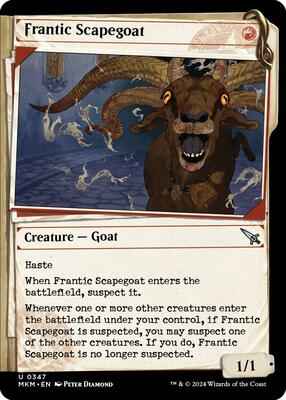Magic: The Gathering - Murders at Karlov Manor - Frantic Scapegoat (Showcase) - Normal