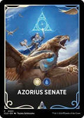 Magic: The Gathering - Ravnica: Clue Edition - Azorius Senate Theme Card - Normal