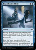 Magic: The Gathering - Murders at Karlov Manor - Unauthorized Exit - Normal