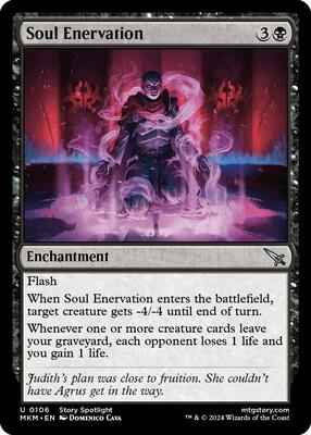 Magic: The Gathering - Murders at Karlov Manor - Soul Enervation - Foil