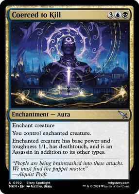 Magic: The Gathering - Murders at Karlov Manor - Coerced to Kill - Foil