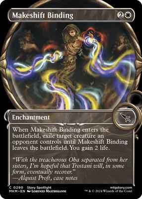 Magic: The Gathering - Murders at Karlov Manor - Makeshift Binding (Showcase) - Foil