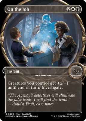Magic: The Gathering - Murders at Karlov Manor - On the Job (Showcase) - Foil