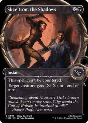 Magic: The Gathering - Murders at Karlov Manor - Slice from the Shadows (Showcase) - Normal