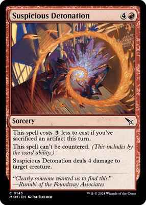 Magic: The Gathering - Murders at Karlov Manor - Suspicious Detonation - Normal