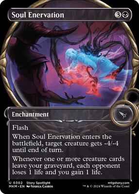 Magic: The Gathering - Murders at Karlov Manor - Soul Enervation (Showcase) - Normal