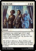 Magic: The Gathering - Murders at Karlov Manor - On the Job - Foil