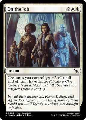Magic: The Gathering - Murders at Karlov Manor - On the Job - Foil
